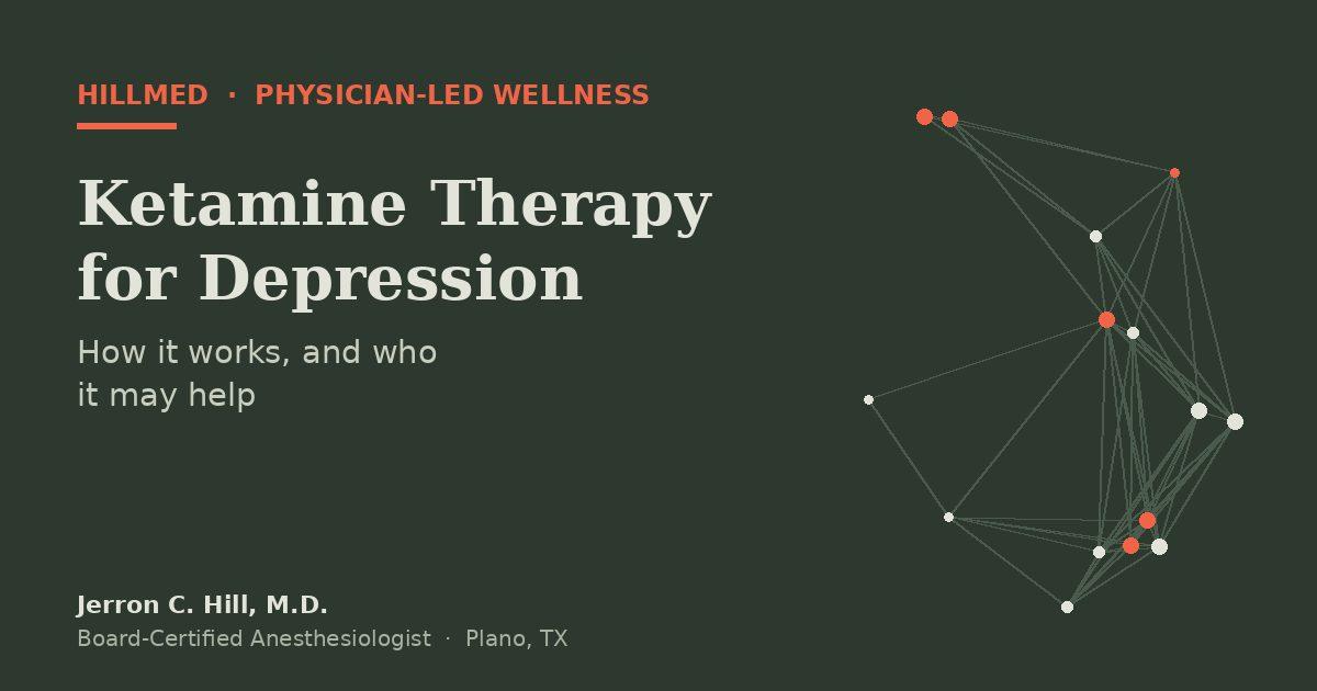 What Is Ketamine Therapy and How Does It Work for Depression?