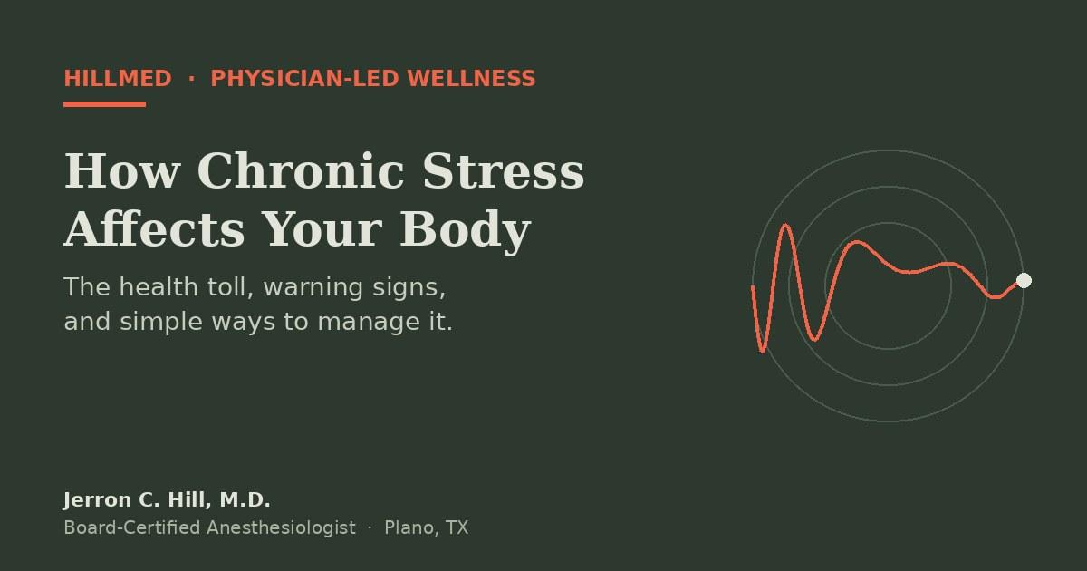How Chronic Stress Affects Your Body — and Simple Ways to Manage It