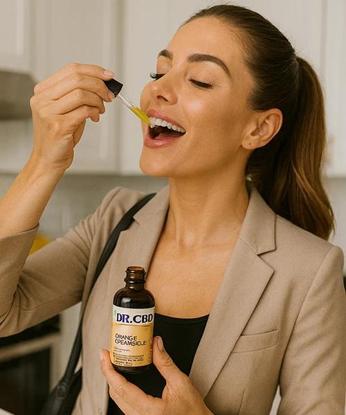 patient taking cbd medicine